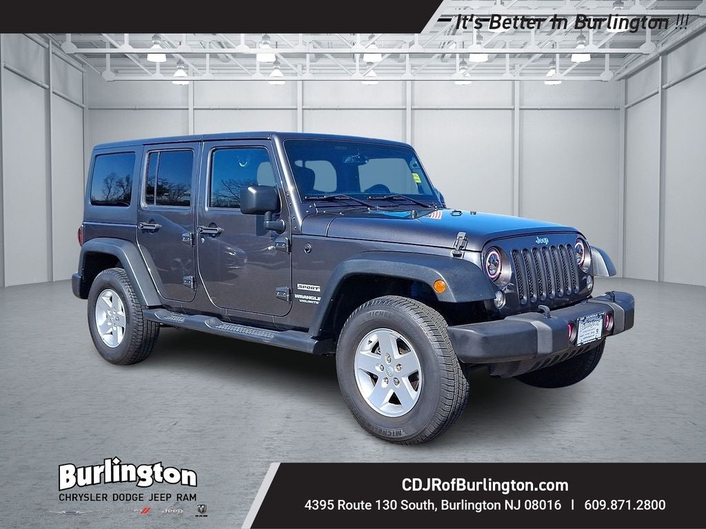 2017 Jeep Wrangler Unlimited Sport 4x4