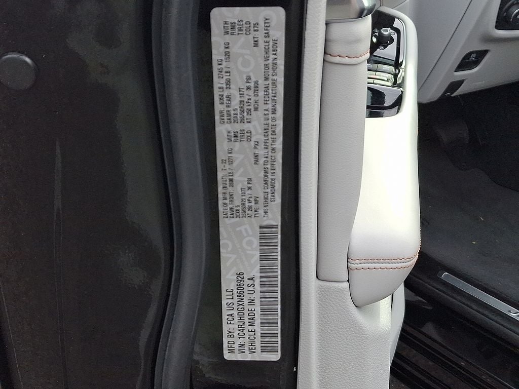 2022 Jeep Grand Cherokee Overland 4x4