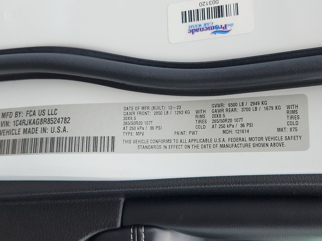 2024 Jeep Grand Cherokee L Altitude X 4x4
