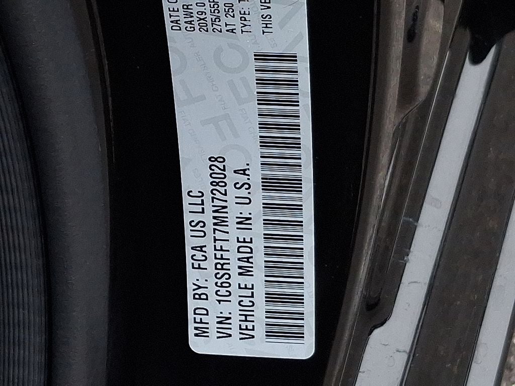 2021 RAM Ram 1500 Big Horn Crew Cab 4x4 5'7' Box