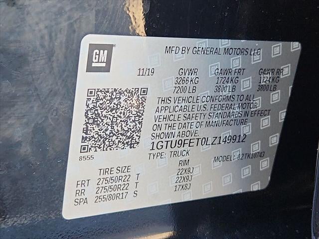 2020 GMC Sierra 1500 4WD Crew Cab Standard Box Denali