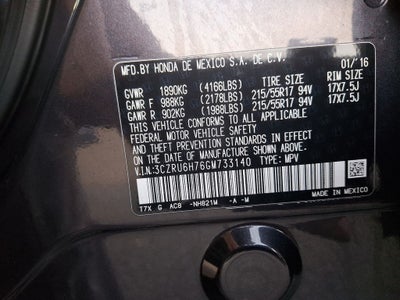 2016 Honda HR-V EX-L w/Navigation