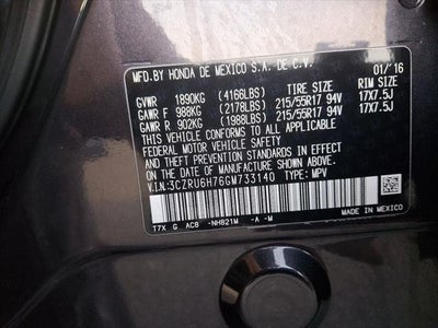 2016 Honda HR-V EX-L