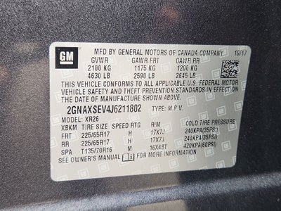 2018 Chevrolet Equinox LT