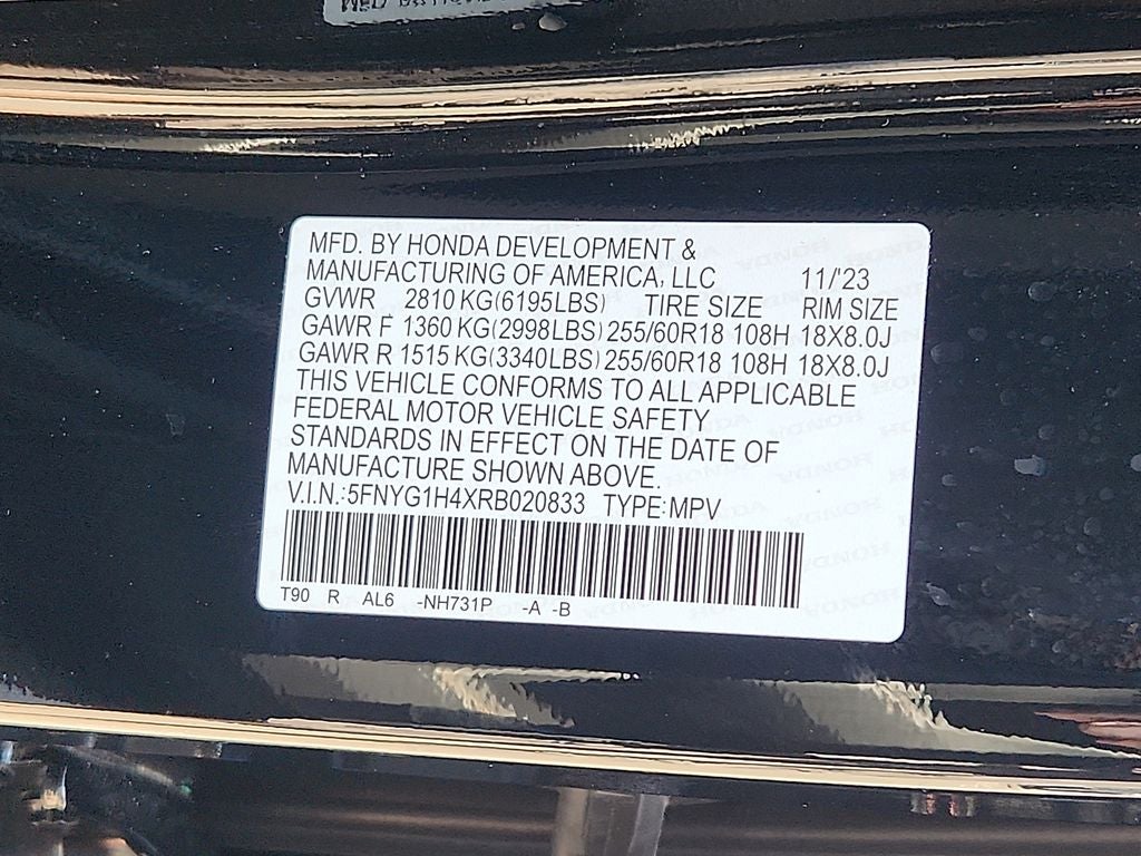 2024 Honda Pilot EX-L 8 Passenger