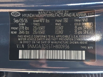 2026 Hyundai TUCSON SE