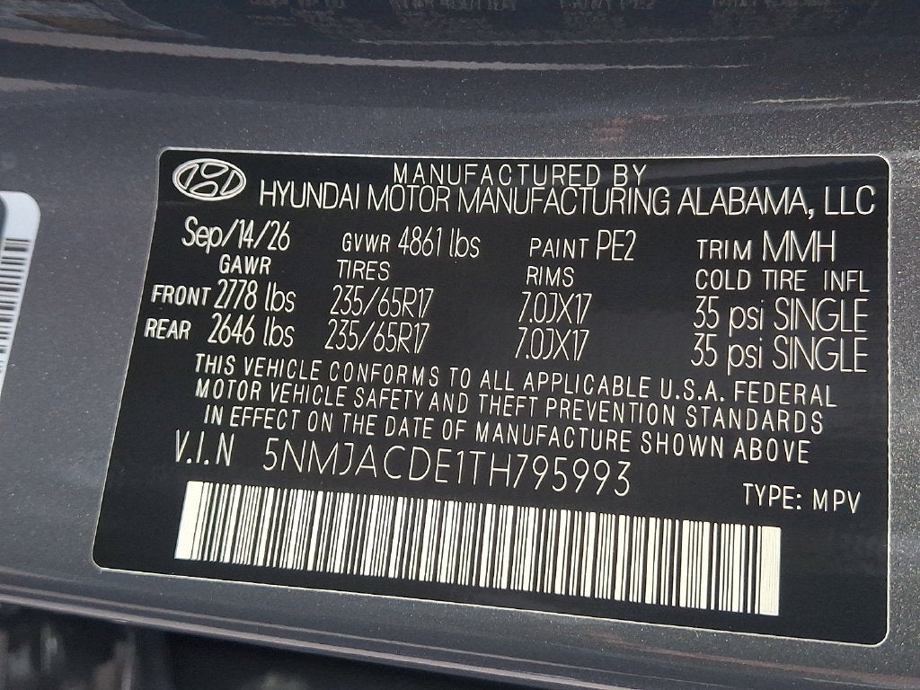 2026 Hyundai TUCSON SE