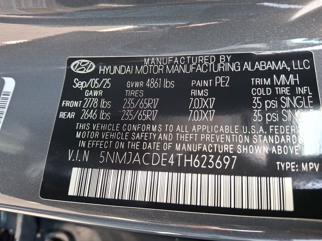 2026 Hyundai TUCSON SE