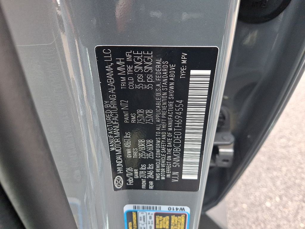 2026 Hyundai TUCSON SEL