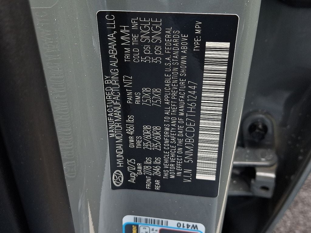 2026 Hyundai TUCSON SEL