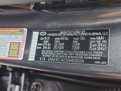 2022 Hyundai TUCSON Limited