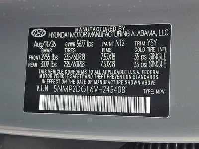 2027 Hyundai SANTA FE SEL