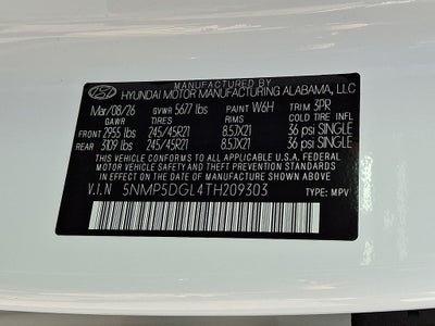 2026 Hyundai SANTA FE Calligraphy