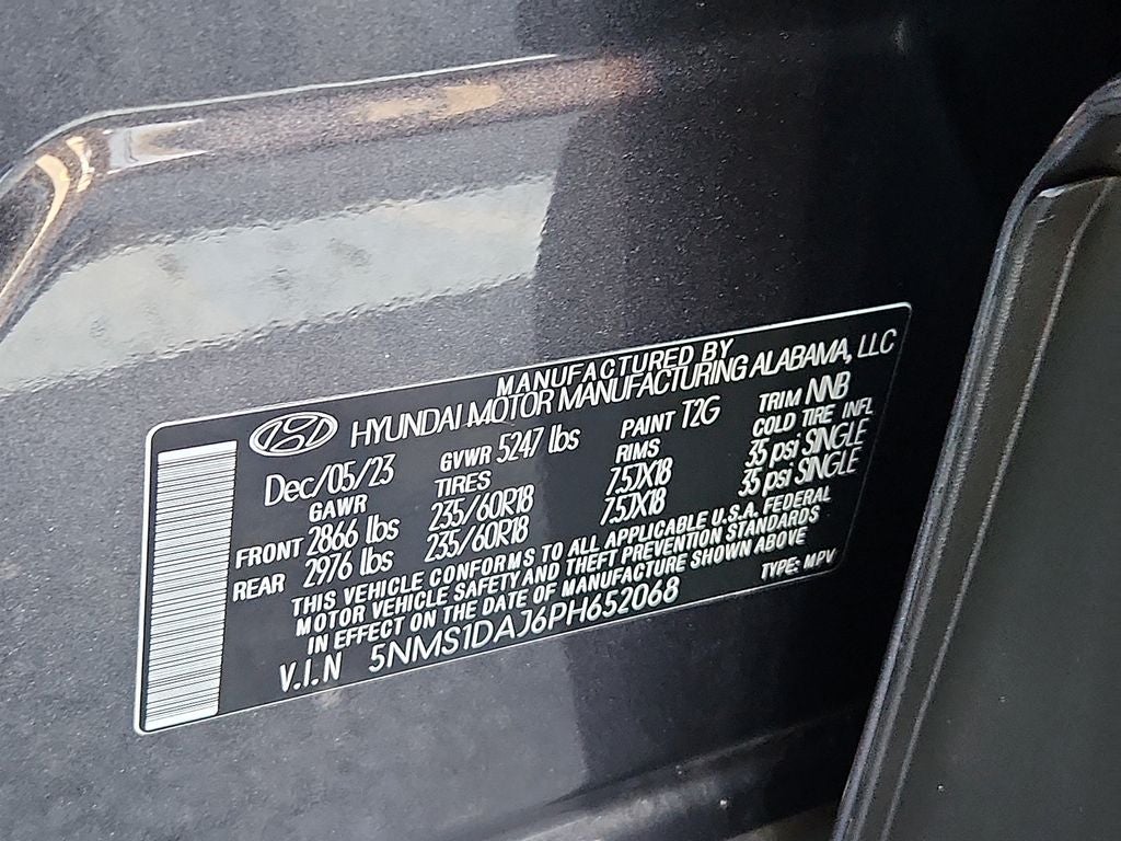2023 Hyundai SANTA FE SE