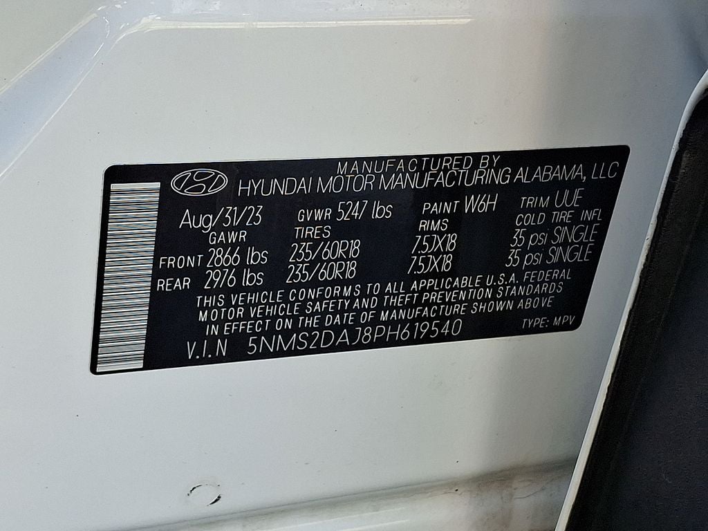 2023 Hyundai SANTA FE SEL