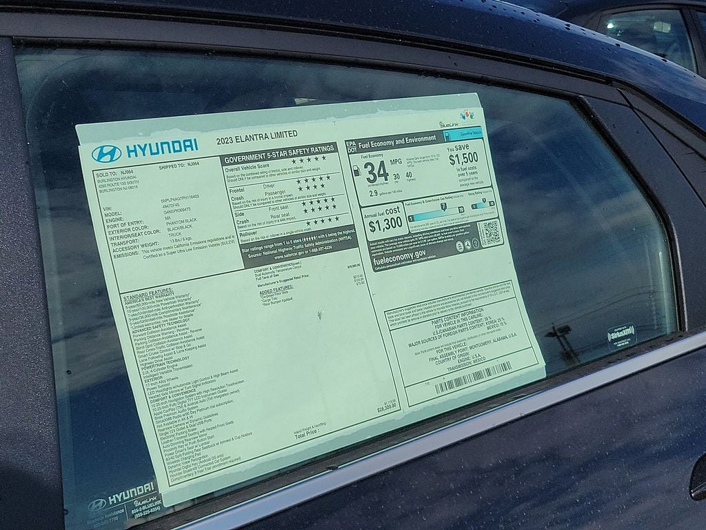 2023 Hyundai ELANTRA Limited