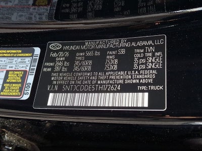2026 Hyundai SANTA CRUZ SEL