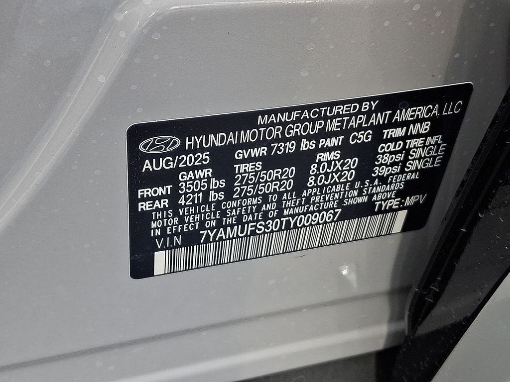 2026 Hyundai IONIQ 9 SEL