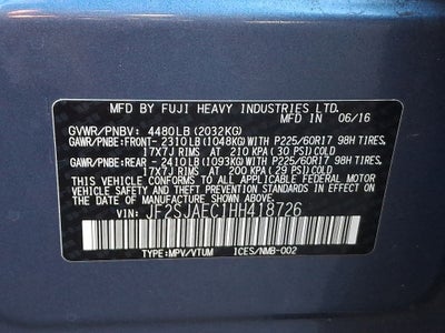 2017 Subaru Forester 2.5i Premium