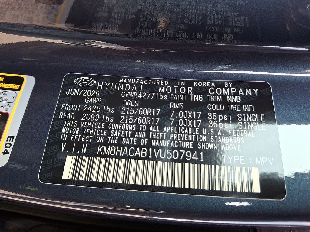 2027 Hyundai KONA SE