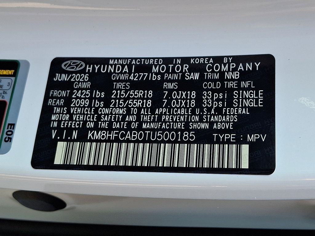 2026 Hyundai KONA SEL Sport