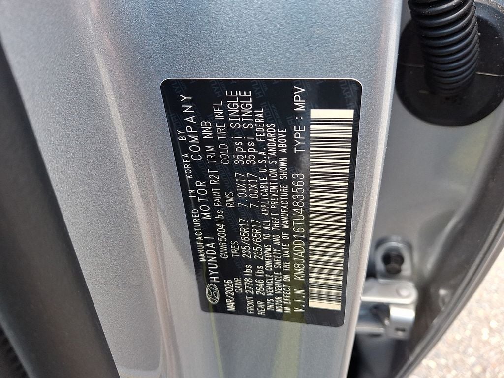 2026 Hyundai TUCSON HYBRID Blue SE