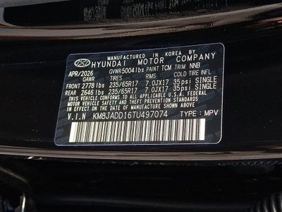 2026 Hyundai TUCSON HYBRID Blue SE
