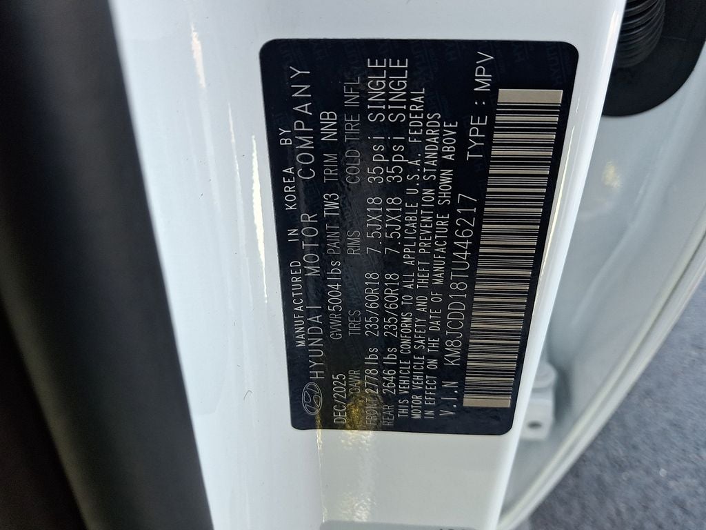 2026 Hyundai TUCSON HYBRID SEL Convenience