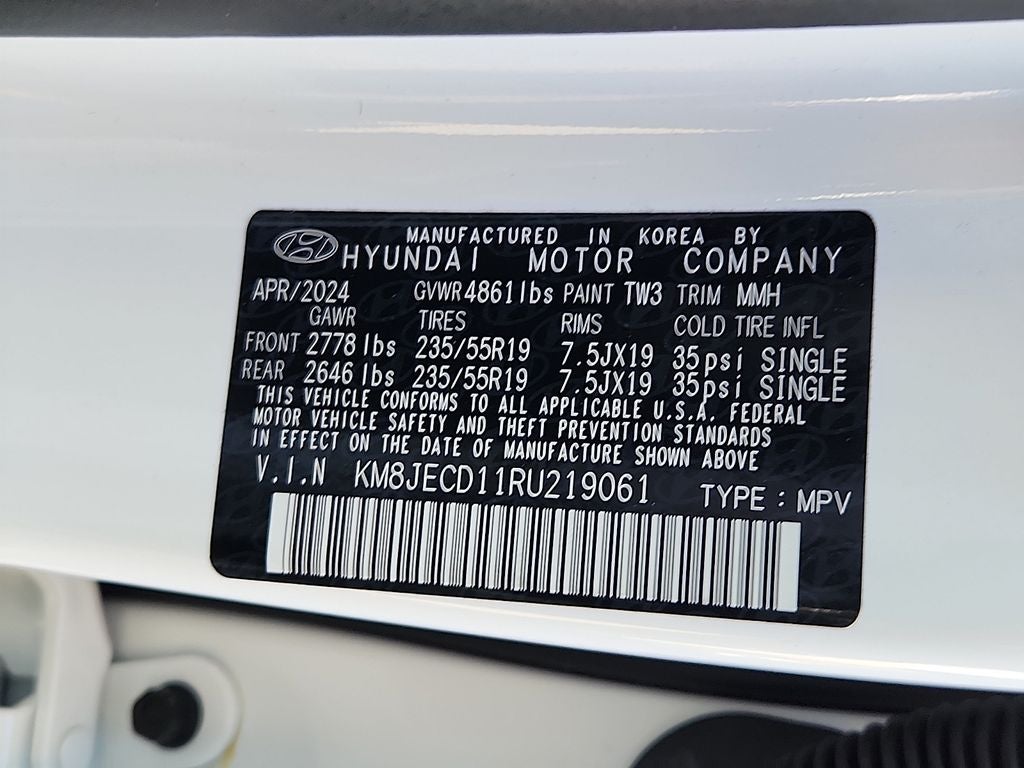 2024 Hyundai TUCSON HYBRID Limited