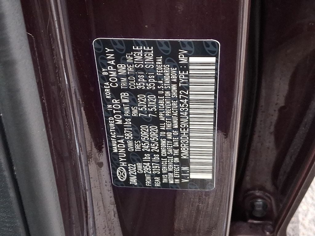 2022 Hyundai PALISADE SEL