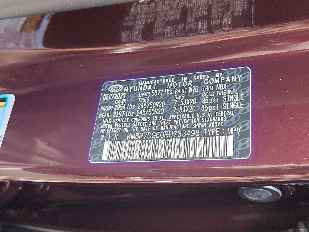 2024 Hyundai PALISADE Calligraphy