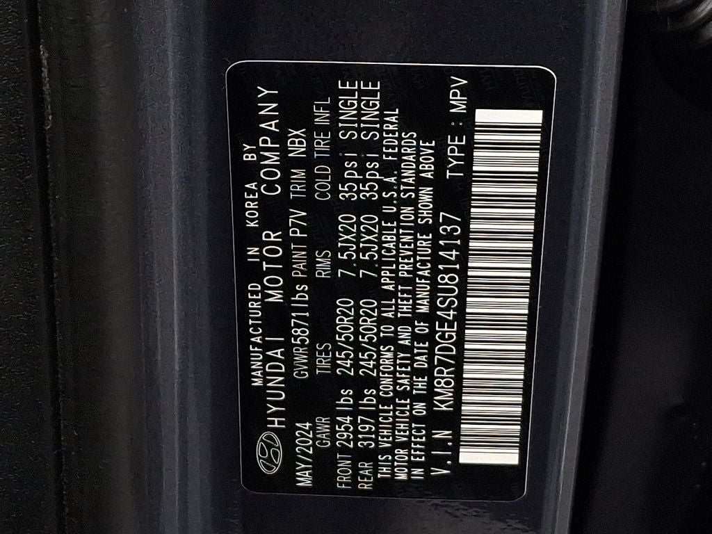 2025 Hyundai PALISADE Calligraphy