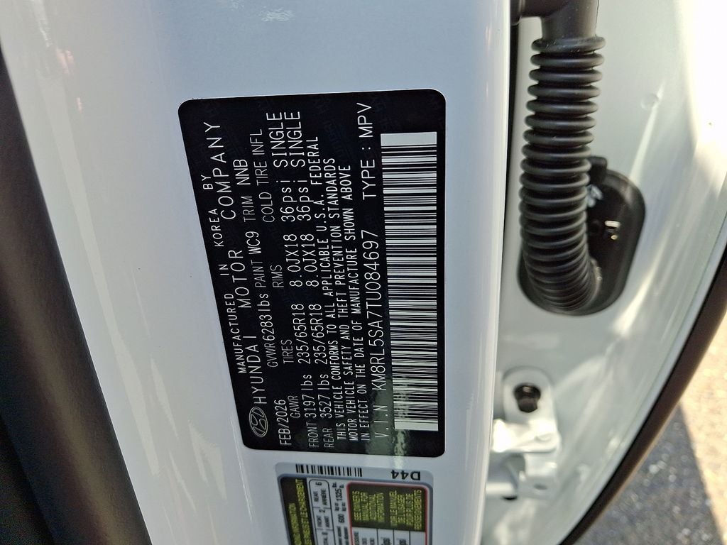 2026 Hyundai PALISADE HYBRID Blue SEL 8 Passenger