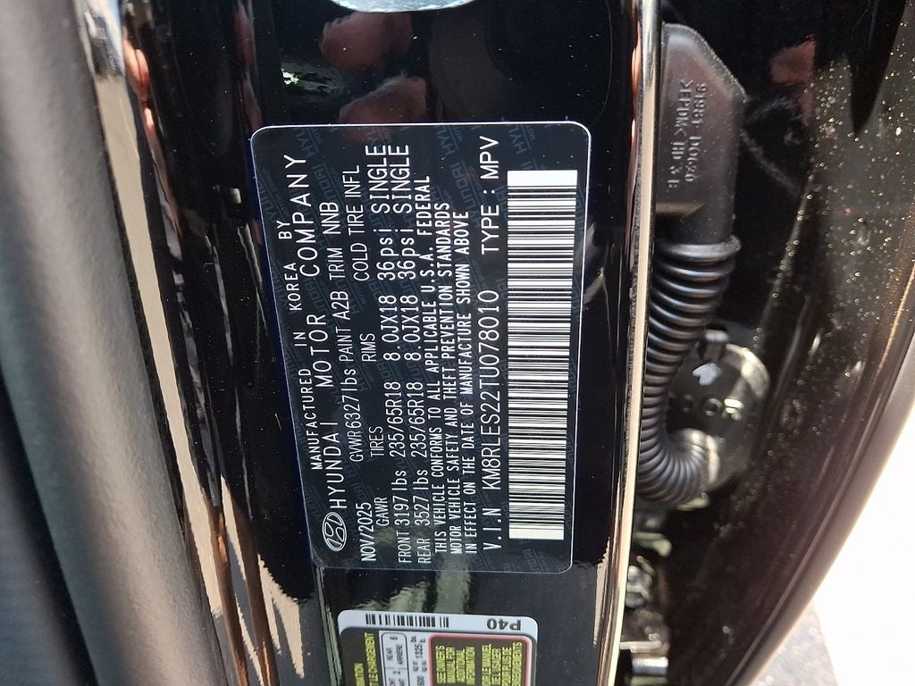 2026 Hyundai PALISADE SEL 7 Passenger