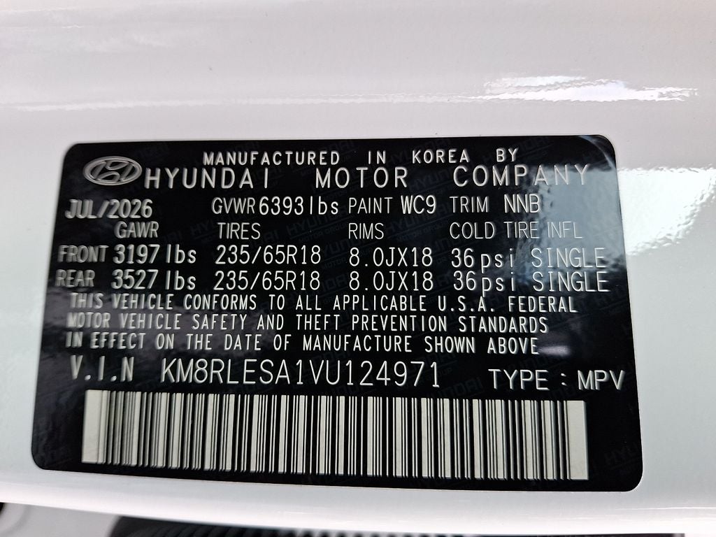 2027 Hyundai PALISADE HYBRID Calligraphy 7 Passenger