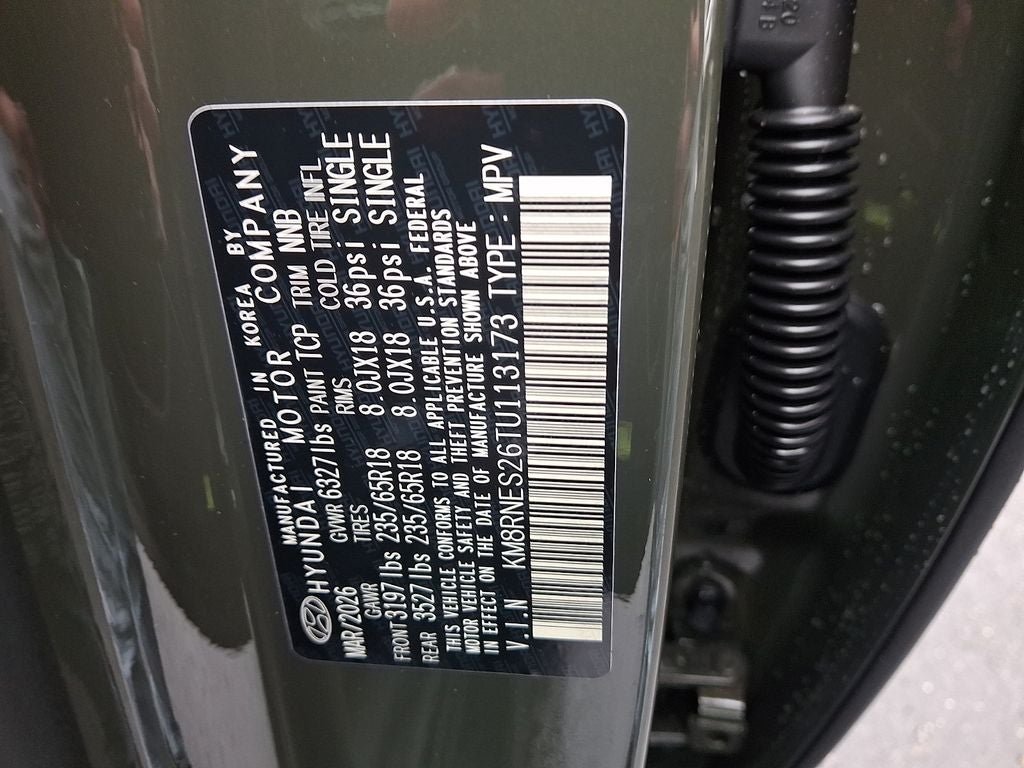 2026 Hyundai PALISADE SEL Premium 7 Passenger