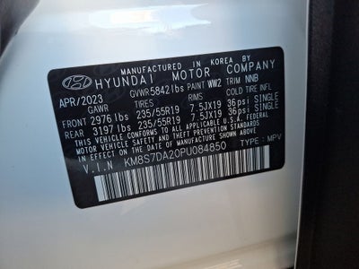 2023 Hyundai SANTA FE PLUG-IN HYBRID Limited