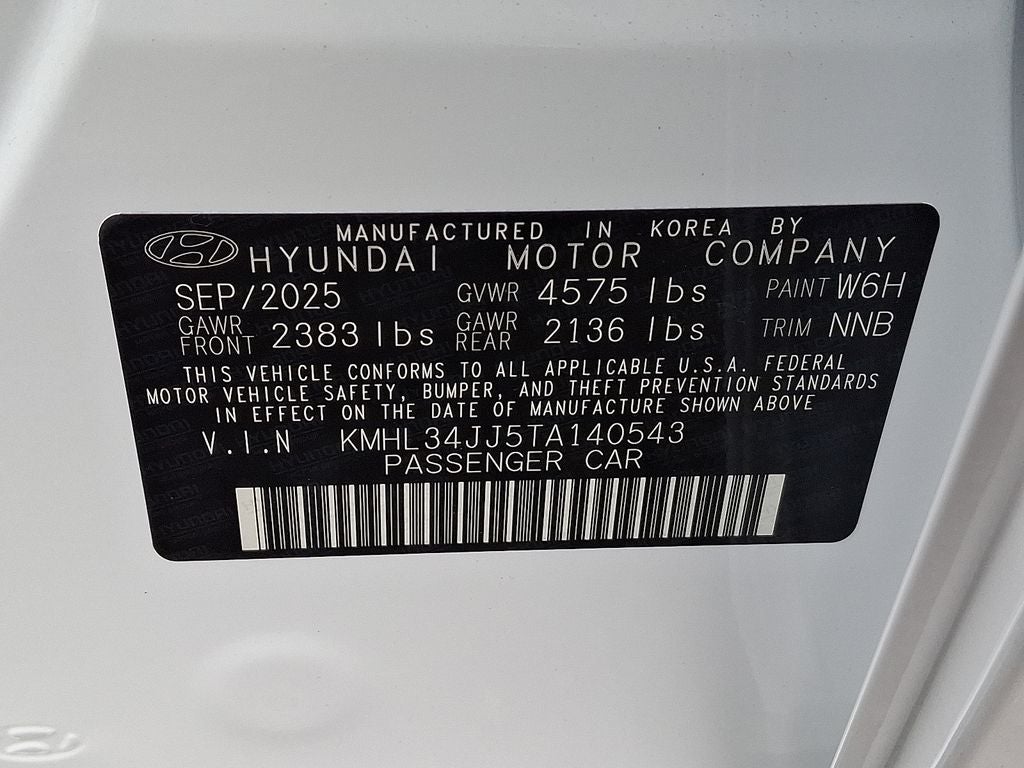 2026 Hyundai SONATA HYBRID SEL