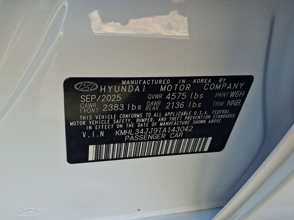 2026 Hyundai SONATA HYBRID SEL