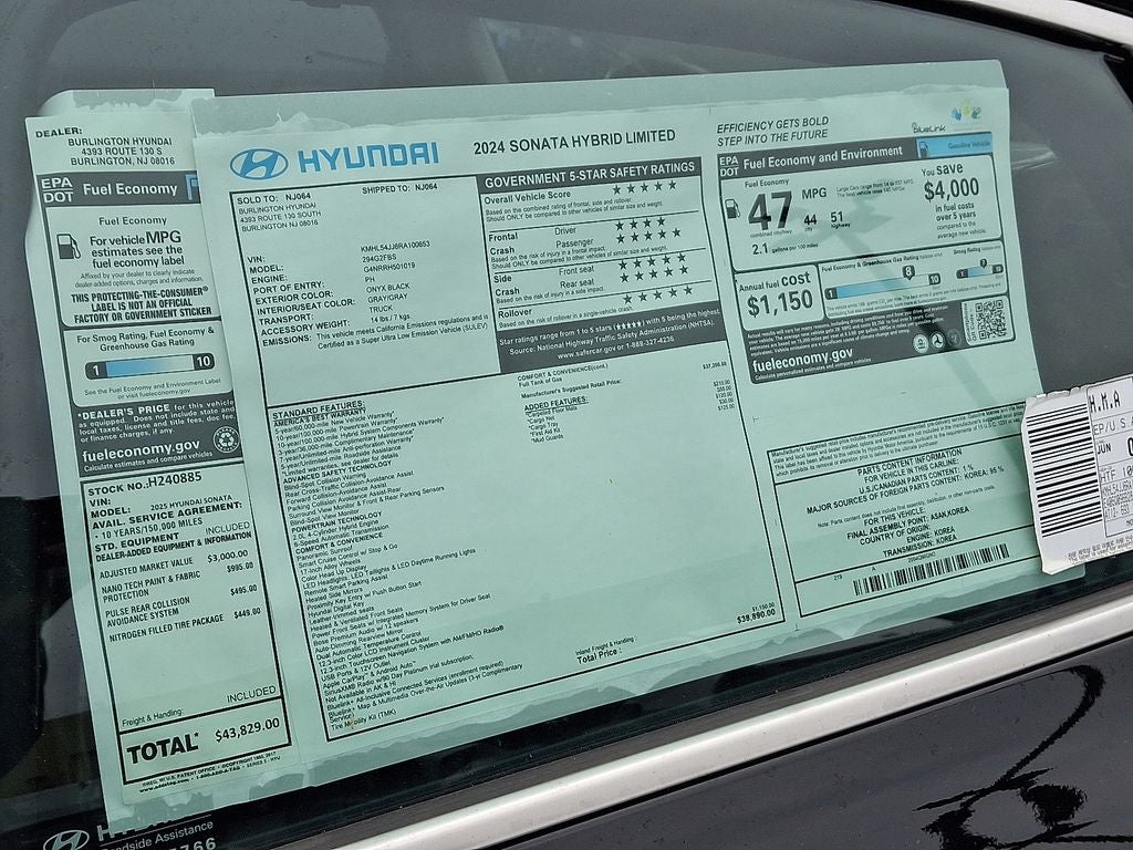 2024 Hyundai SONATA HYBRID Limited