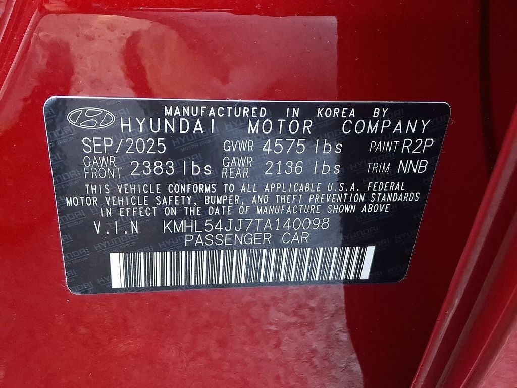 2026 Hyundai SONATA HYBRID Limited