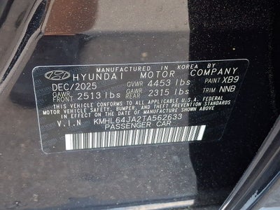 2026 Hyundai SONATA SEL Sport