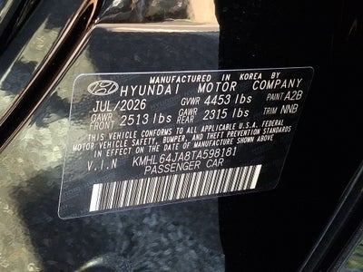 2026 Hyundai SONATA SEL Sport