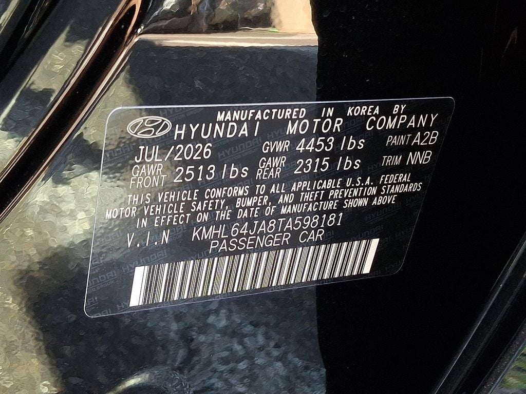 2026 Hyundai SONATA SEL Sport