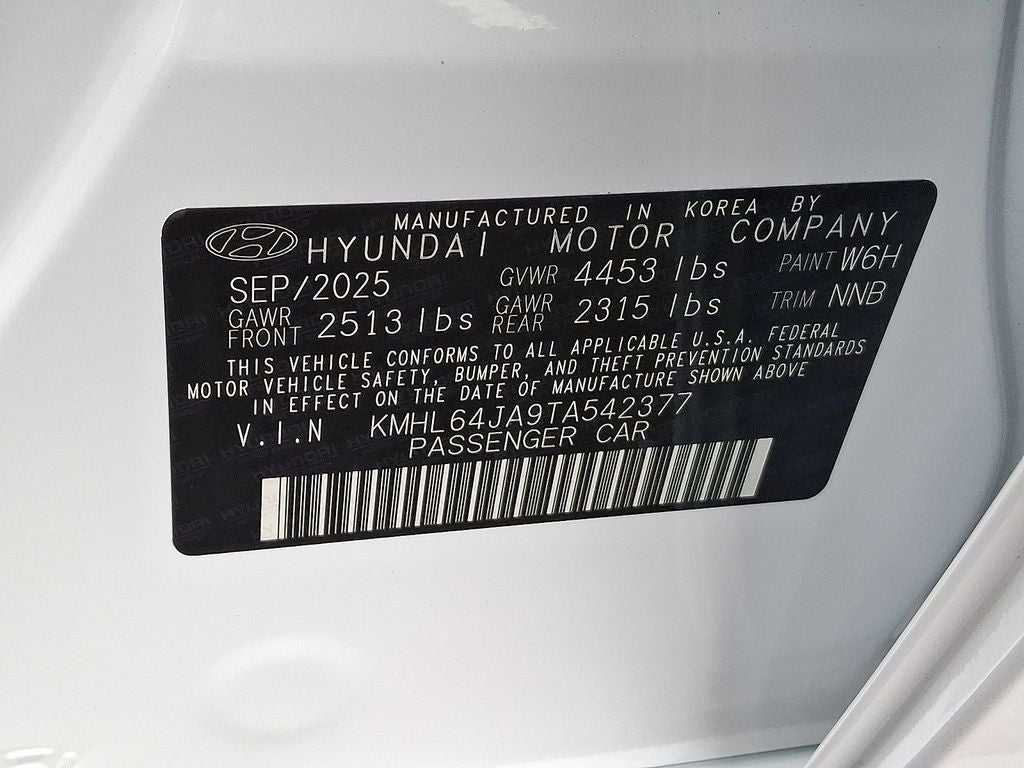 2026 Hyundai SONATA SEL Sport