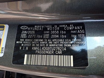 2026 Hyundai ELANTRA SE