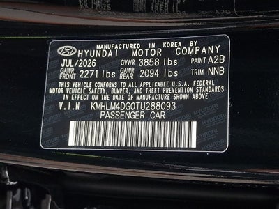2026 Hyundai ELANTRA SEL Sport