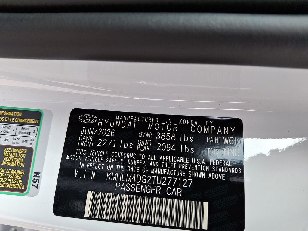 2026 Hyundai ELANTRA SEL Sport