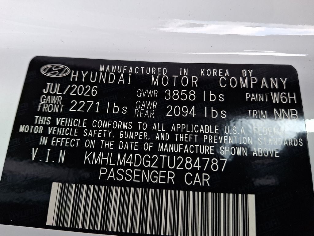 2026 Hyundai ELANTRA SEL Sport