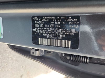 2026 Hyundai ELANTRA SEL Sport